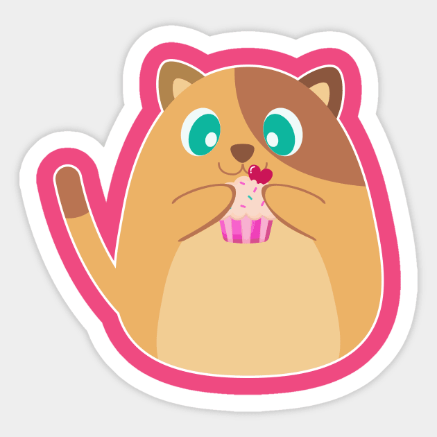 Cute Kitty C Sticker by Namarqueza